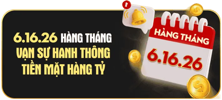 Khuyến mãi dành riêng cho VIP